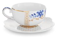 Pip Studio Royal White Espresso Kop & Schotel