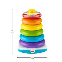 Fisher-Price Grote kleurenringpiramide behendigheidsspel - thumbnail