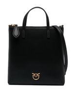 PINKO petit sac Shopper en cuir - Noir