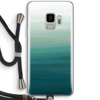 Ocean: Samsung Galaxy S9 Transparant Hoesje met koord