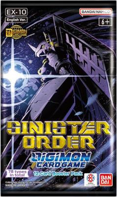 Digimon TCG EX-10 Sinister Order Booster Pack