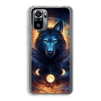 Wolf Dreamcatcher: Xiaomi Redmi Note 10S Transparant Hoesje
