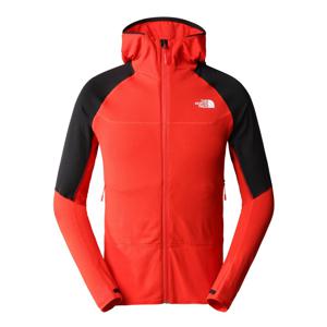 The North Face Bolt Polartec Hoodie Heren Fleece Fiery Red-Tnf Black L