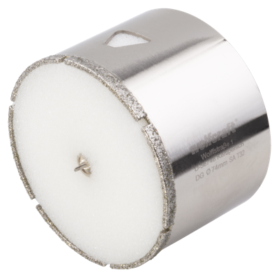 Wolfcraft Diamantbestr. boorkroon | Met schacht | Ø74mm | 1 stuk - 5932000