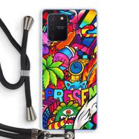 Represent: Samsung Galaxy Note 10 Lite Transparant Hoesje met koord - thumbnail