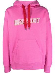 MARANT hoodie à logo imprimé - Rose