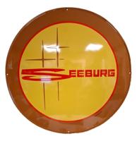 Seeburg Logo Emaille Bord - Ø60cm