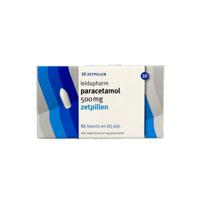 Leidapharm Paracetamol 500mg 10 Zetpillen