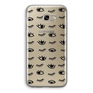Eye pattern #2: Samsung Galaxy A5 (2017) Transparant Hoesje