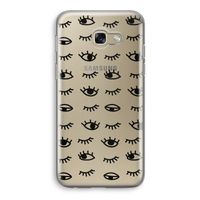 Eye pattern #2: Samsung Galaxy A5 (2017) Transparant Hoesje