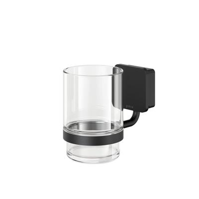 Glashouder Geesa Topaz | Met glas | Zwart