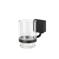 Glashouder Geesa Topaz | Met glas | Zwart