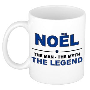 Noel The man, The myth the legend cadeau koffie mok / thee beker 300 ml