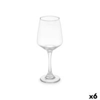Wijnglas Vivalto Transparant Glas 420 ml (6 Stuks)