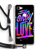 Only Love: Pixel 3 XL Transparant Hoesje met koord
