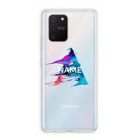 Abstract Spectrum: Samsung Galaxy S10 Lite Transparant Hoesje
