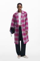 Roze ruitjesjas - RED - XL