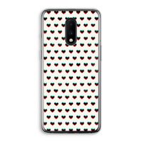 Hartjes: OnePlus 7 Transparant Hoesje