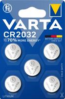 VARTA lithium-knoopcelbatterij cr2032 | 3 v dc | 220 mah | 10 x 5-blister | zilver - -6032 -6032