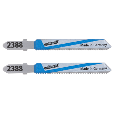 Wolfcraft Decoupeerzaagblad | BiM | L=75mm | T-Schaft | 2 stuks - 2388000