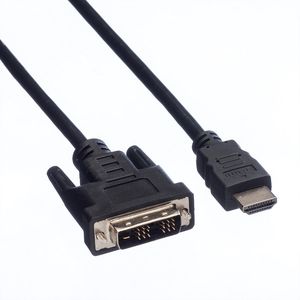 VALUE 11995516 1,5 m DVI-D HDMI Type A (Standaard) Zwart