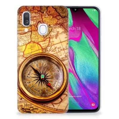 Samsung Galaxy A40 | Silliconen Back Cover | Kompas
