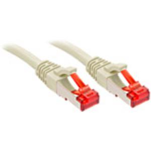 LINDY 47707 RJ45 Netwerkkabel, patchkabel CAT 6 S/FTP 7.50 m Grijs 1 stuk(s)