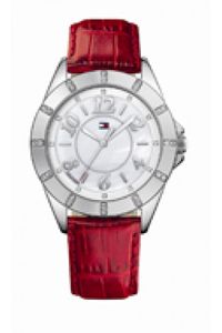 Horlogeband Tommy Hilfiger 1781031 / 1781038 / TH679301240 / TH-132-3-14-1004S Leder Rood 20mm