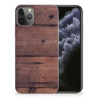 Apple iPhone 11 Pro | Bumper Hoesje | Old Wood