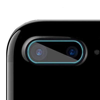 Zachte Fiber terug camera lens film gehard glas film voor iPhone 7 plus