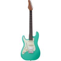 Schecter Nick Johnston Traditional HSS LH Atomic Green linkshandige elektrische gitaar