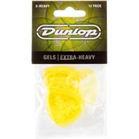 Dunlop Gels Extra Heavy 12-pack plectrumset geel - thumbnail