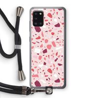 Terrazzo N°15: Samsung Galaxy A31 Transparant Hoesje met koord