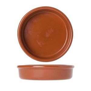 6x Luxe creme brulee schaaltjes terracotta 14 cm