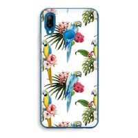 Kleurrijke papegaaien: Huawei P20 Lite Transparant Hoesje