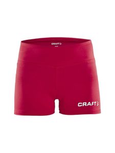 Craft 1906987 Squad Hotpants JR - Bright Red - 158/164