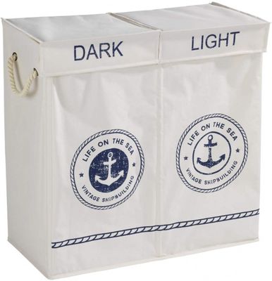 WENKO 62003100 wasmand 108 l Rechthoekig Polyester Blauw