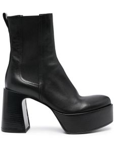 Premiata bottines en cuir 95 mm - Noir