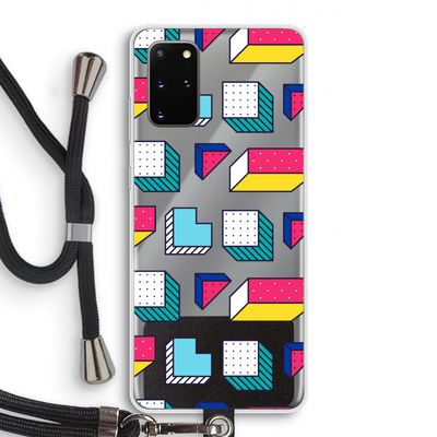 8-bit N°7: Samsung Galaxy S20 Plus Transparant Hoesje met koord