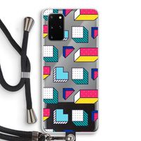 8-bit N°7: Samsung Galaxy S20 Plus Transparant Hoesje met koord