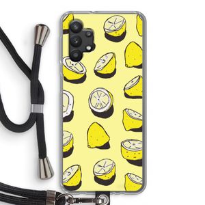 When Life Gives You Lemons...: Samsung Galaxy A32 5G Transparant Hoesje met koord