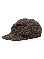 Fendi Pre-Owned casquette à motif Zucca - Marron