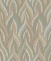 Dutch Wallcoverings Arabesque - Arabesque Blush Aqua - Multi