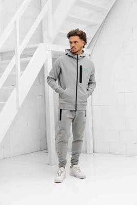 Malelions Sport Counter Trainingspak Heren Lichtgrijs - Maat XS - Kleur: Lichtgrijs | Soccerfanshop