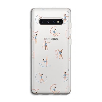 Dancing #3: Samsung Galaxy S10 4G Transparant Hoesje