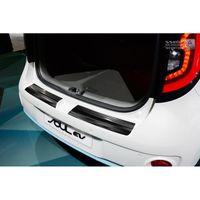 Zwart RVS Bumper beschermer passend voor Kia Soul EV 2014- (2-Delig) AV245109
