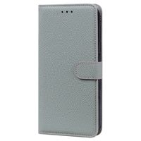 Xiaomi Redmi Note 10 5G hoesje - Bookcase - Koord - Pasjeshouder - Portemonnee - Camerabescherming - Kunstleer - Grijs - thumbnail