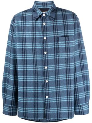Marni chemise à carreaux - Bleu