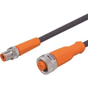 ifm Electronic EVC297 Verbindingskabel Aantal polen (sensoren): 4, 5 Stekker, recht, Bus, recht 1 m 1 stuk(s)