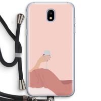 Wine: Samsung Galaxy J5 (2017) Transparant Hoesje met koord